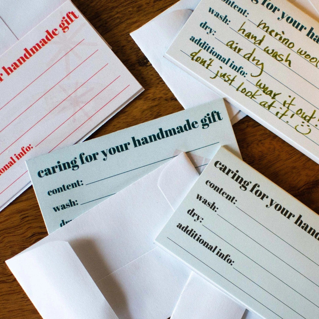 Care Card Set – “Congrats! You Made My Handmade Gift List.”