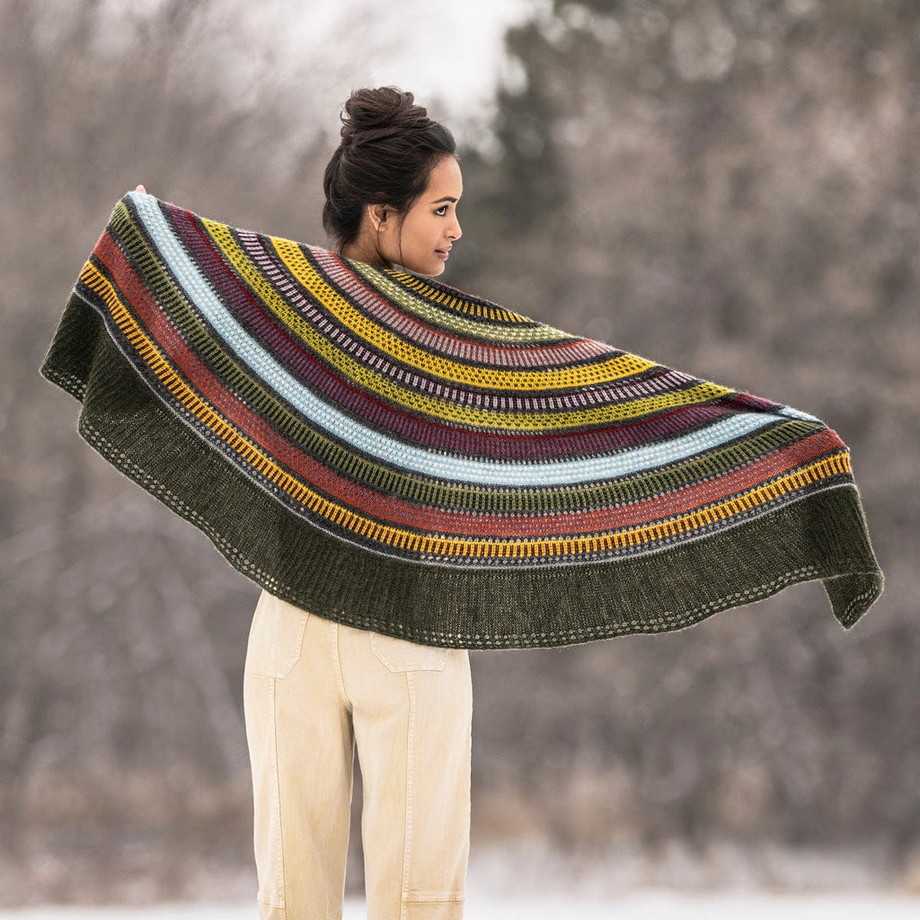 14 Color Woolstok Light Shawl Kit