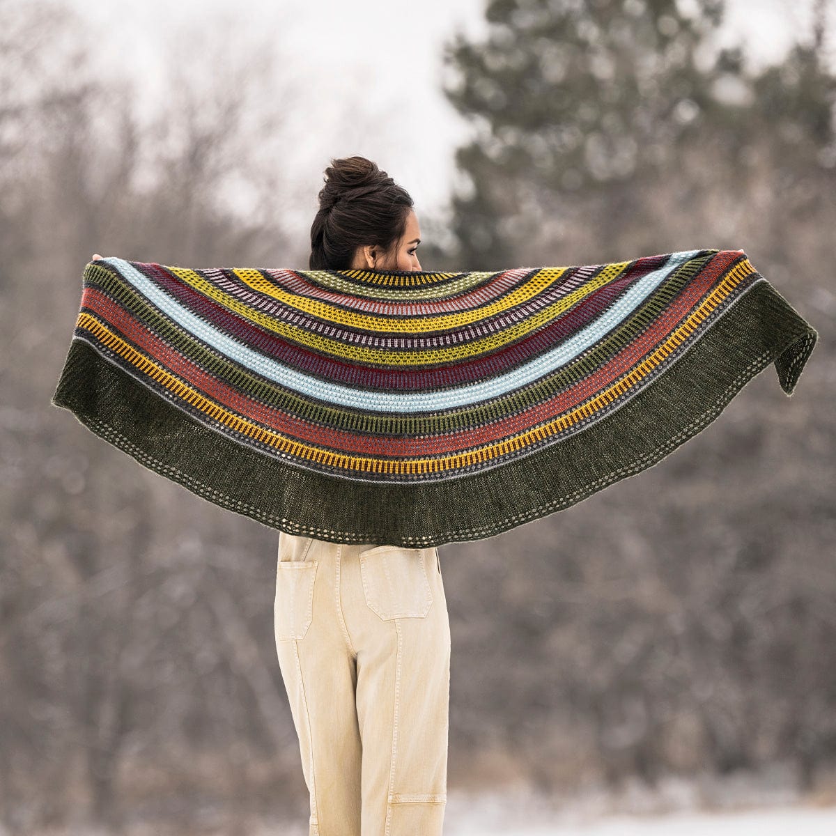 14 Color Woolstok Light Shawl Kit
