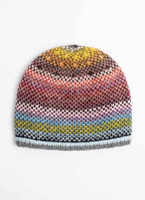 27 Color Fair Isle Hat Pattern