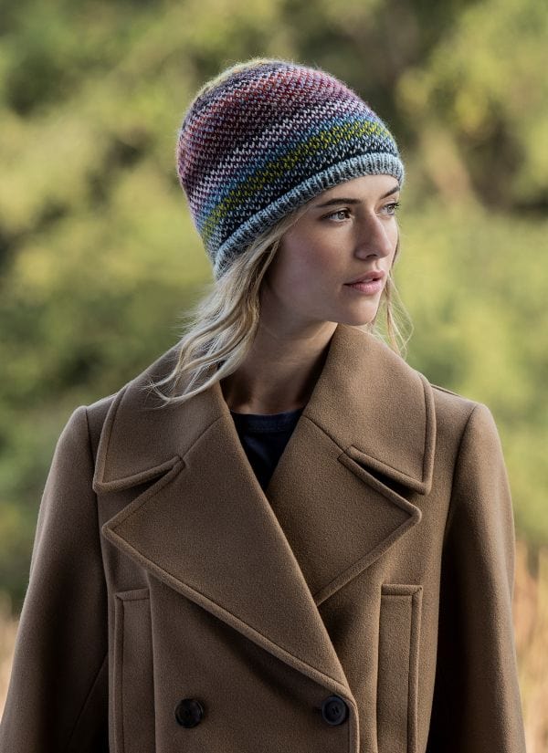 27 Color Fair Isle Hat Yarn Kit