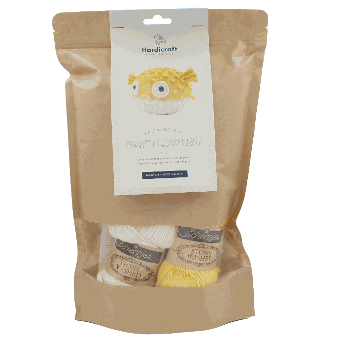 Bart the Blowfish Knitting Kit