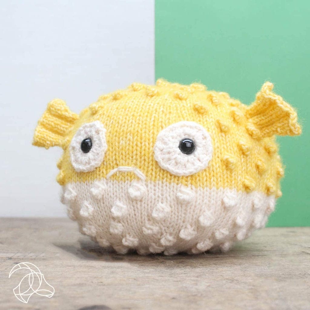 Bart the Blowfish Knitting Kit