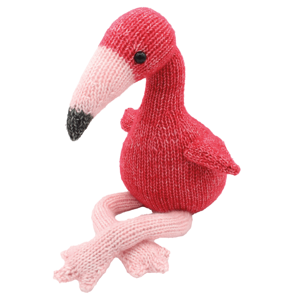 Chris Flamingo Knitting Kit
