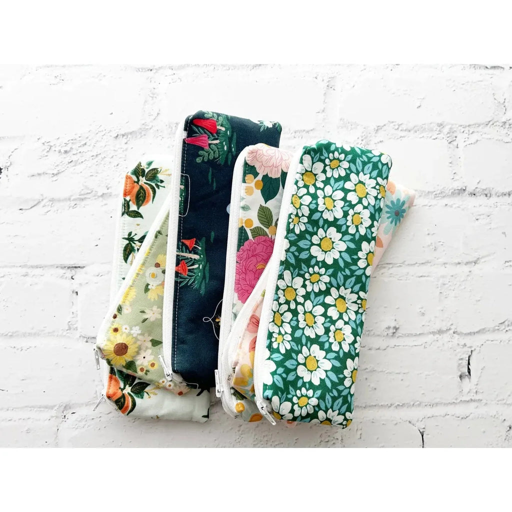 'Favorite Notion' Small Fabric Zippered Pouch