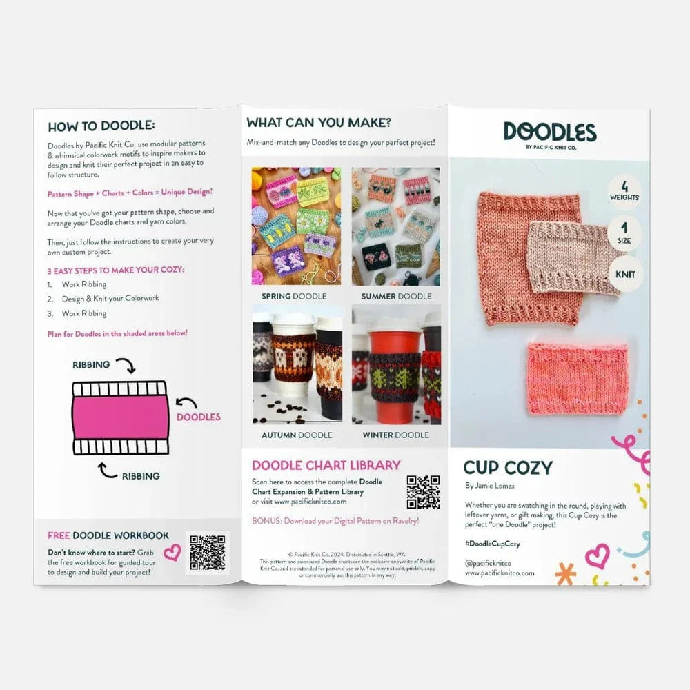 Base Doodle Cup Cozy Pattern