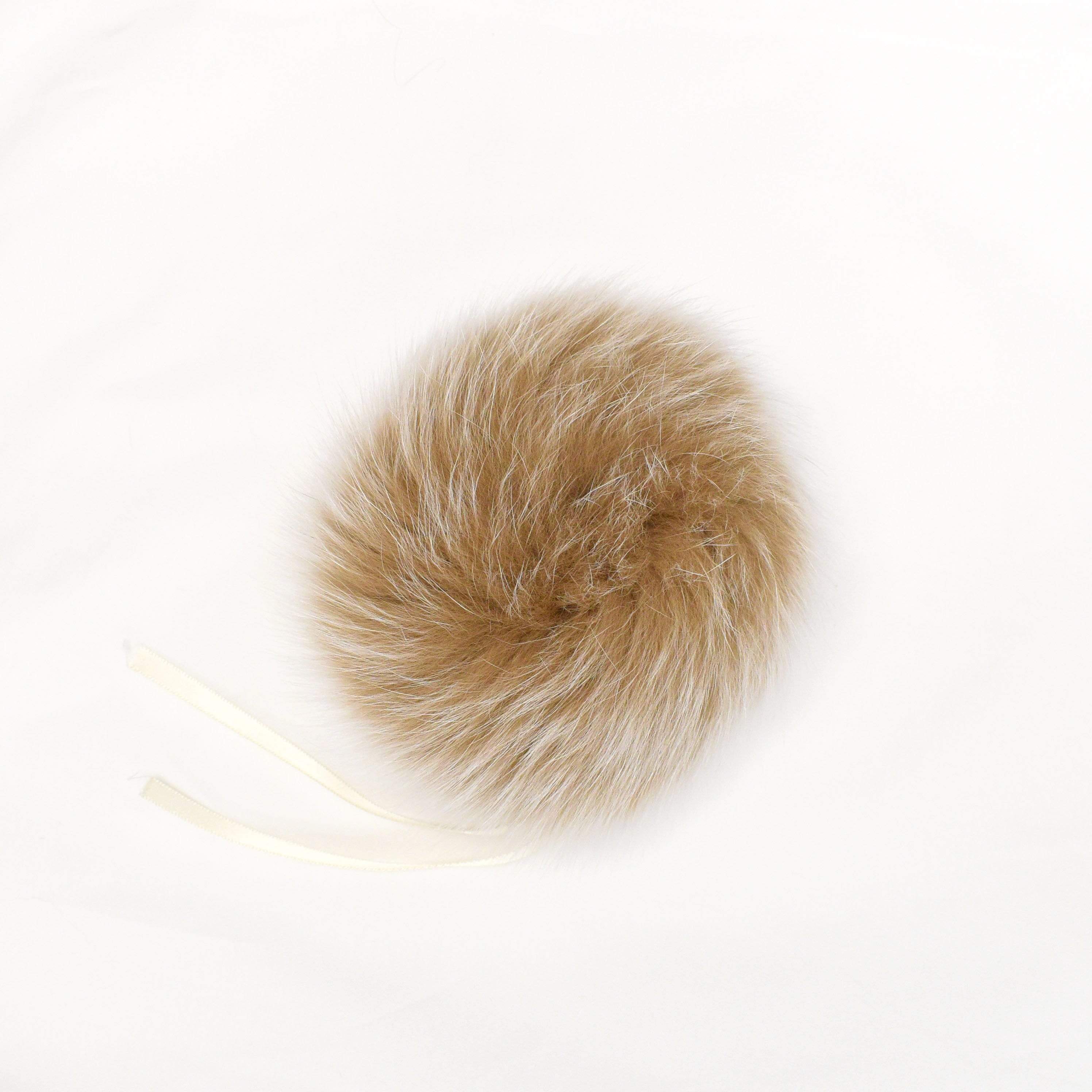 Fur Pompoms by Schildkraut