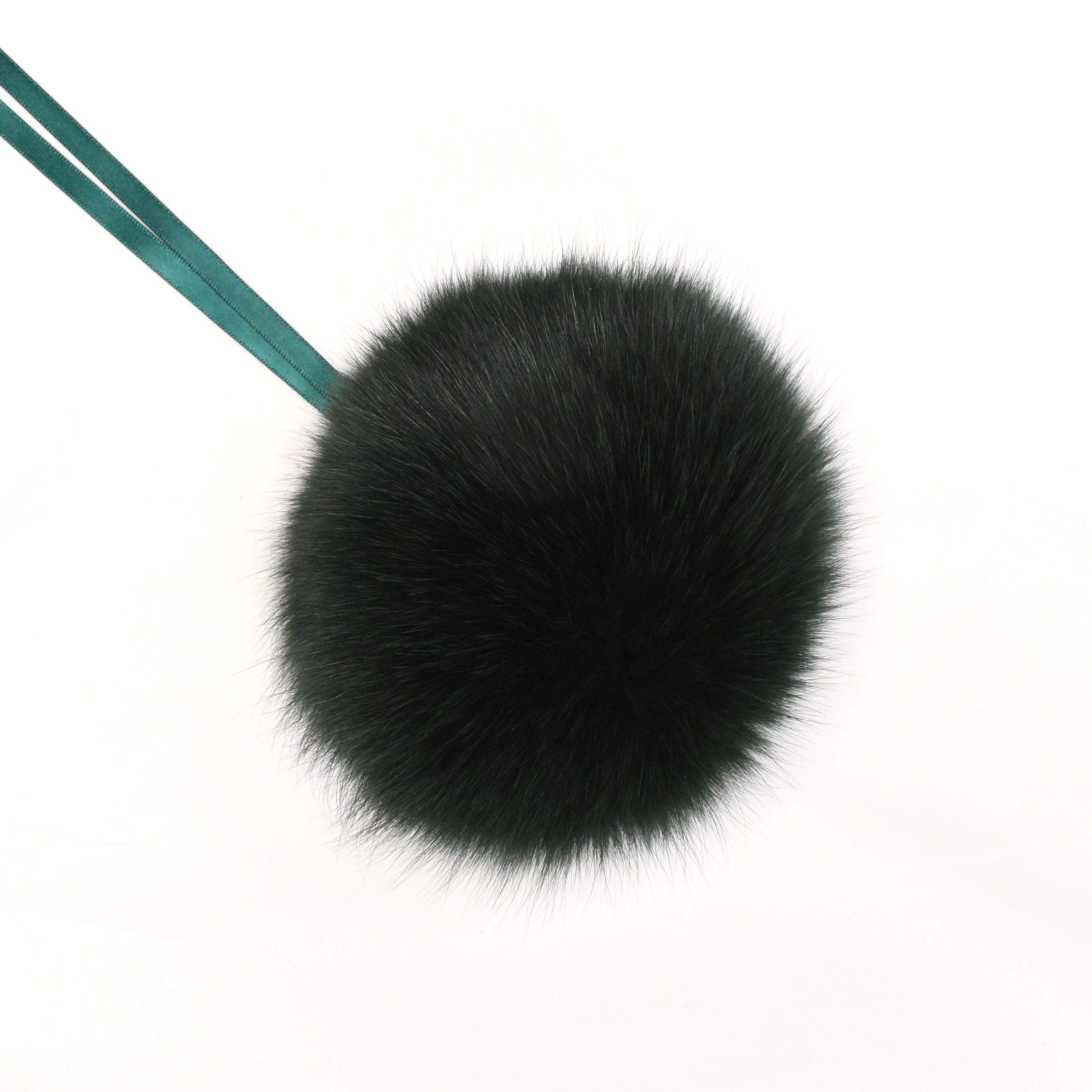 Fur Pompoms by Schildkraut