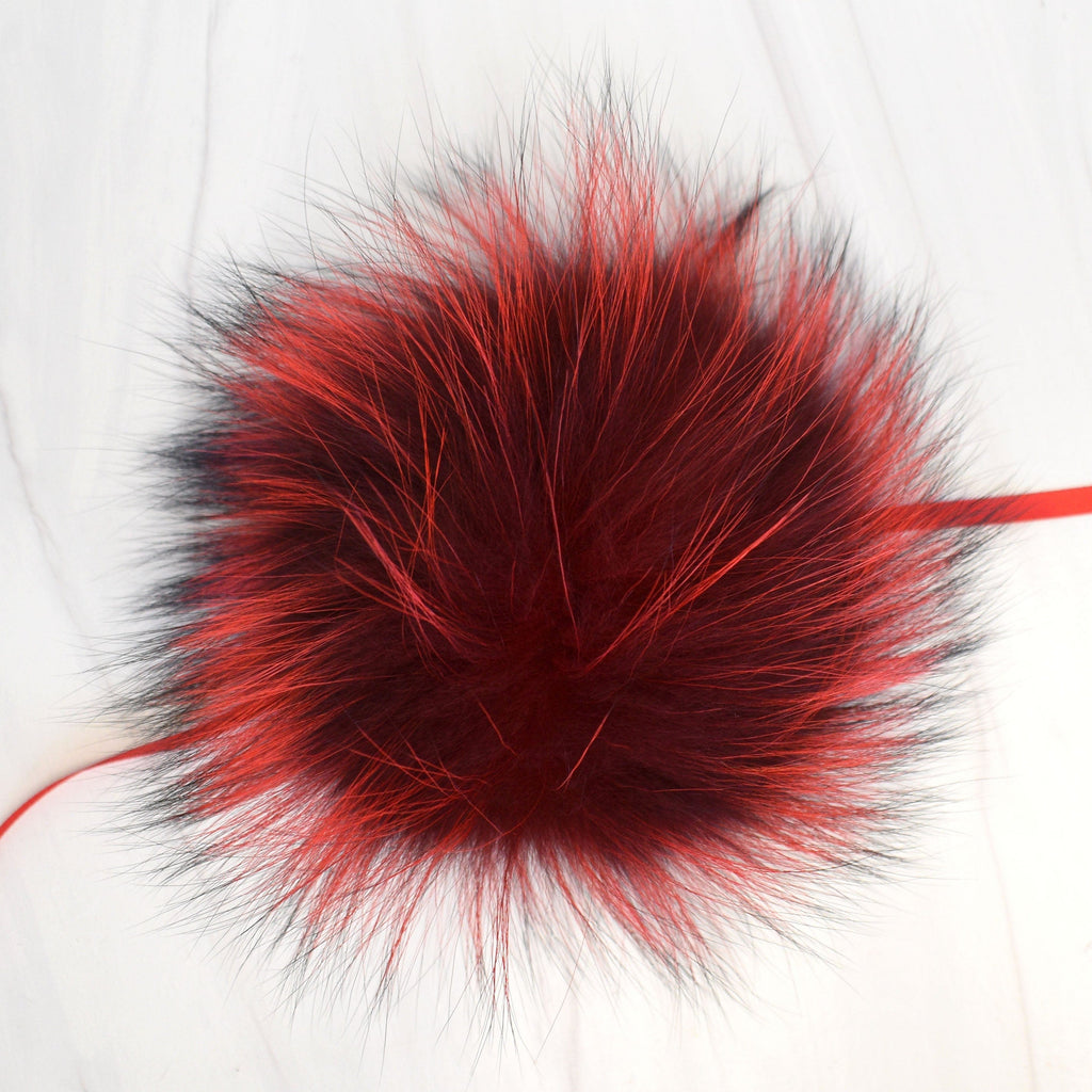 Fur Pompoms by Schildkraut