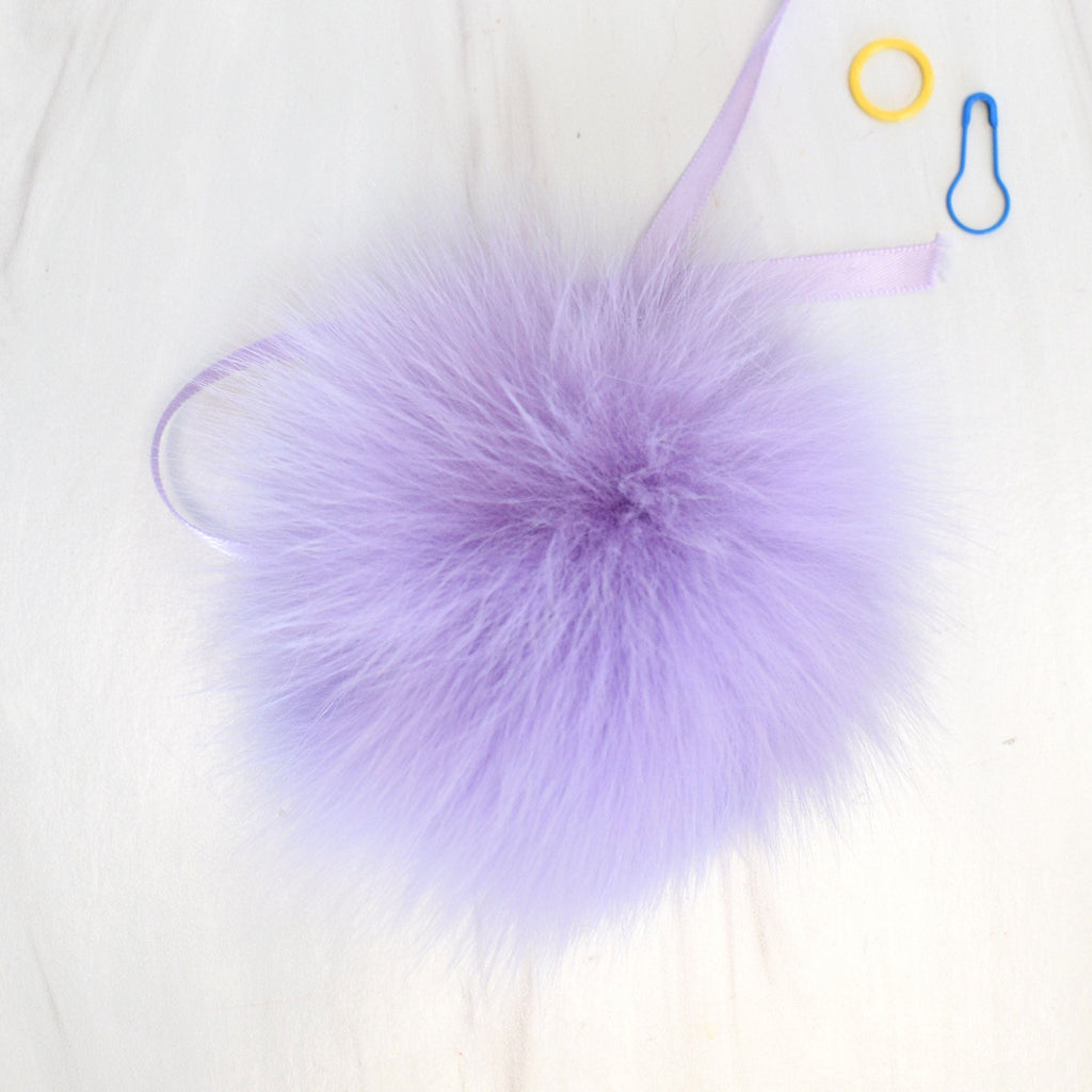 Fur Pompoms by Schildkraut